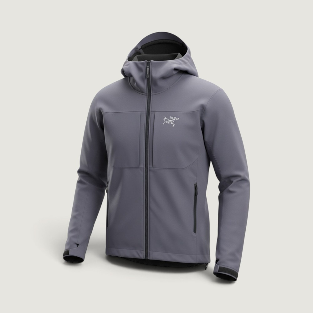 Arcteryx Gamma MX Hoodie Dk Stratus Grey/Blue Large